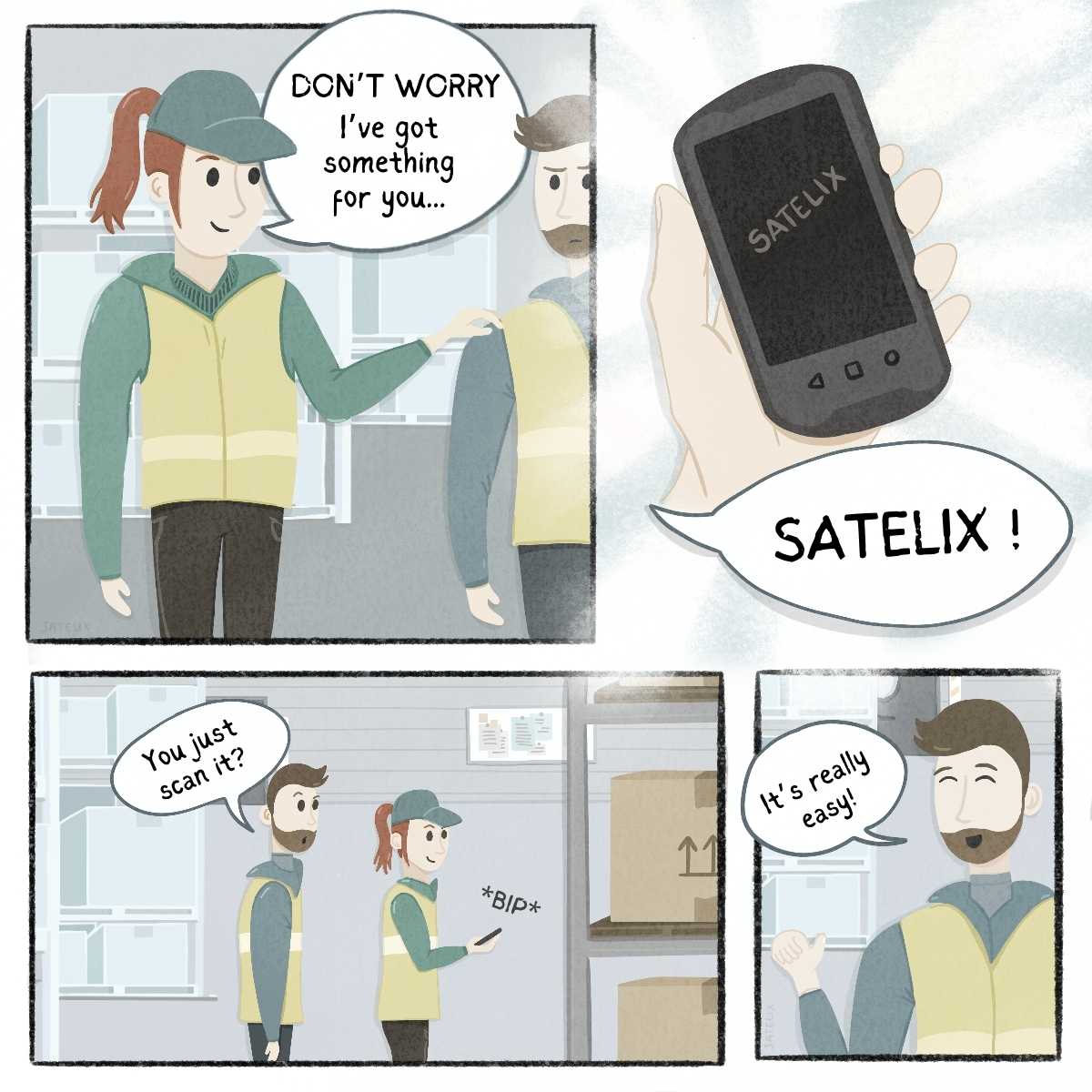 Satelix Comic – 1- Inventory – P2 – Satelix